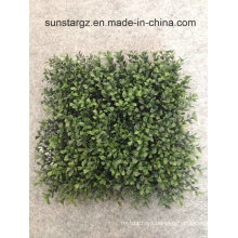 Artificial Plant Boxwood Hedge Panel for Garden Decoration with SGS Certificate (48260)